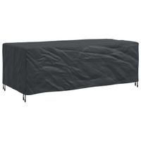 Housse pour meubles Uni Noir 229 x 113 x 73 cm 210D Taille