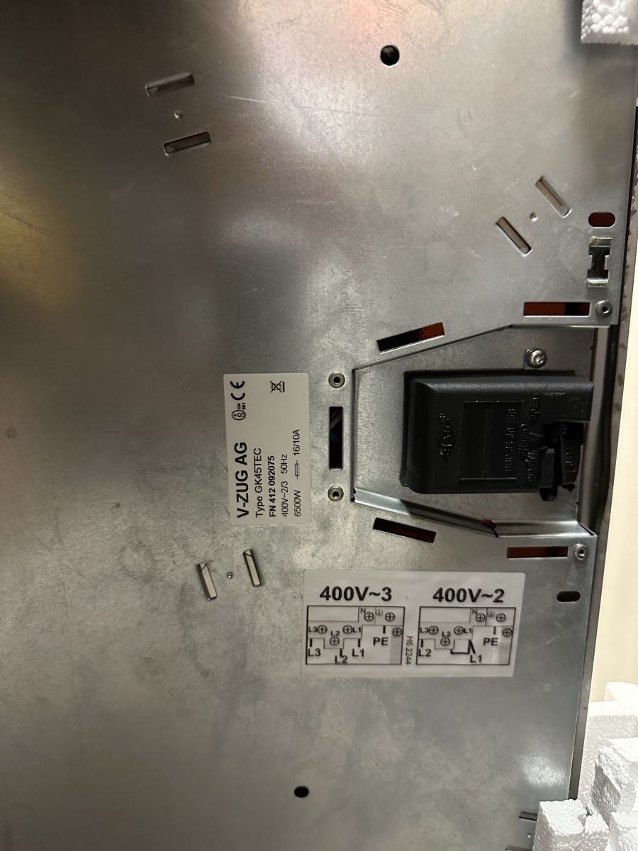 Cucine: Piano cottura V-Zug – Usato da Minusio venduto da iri_8t9c 5