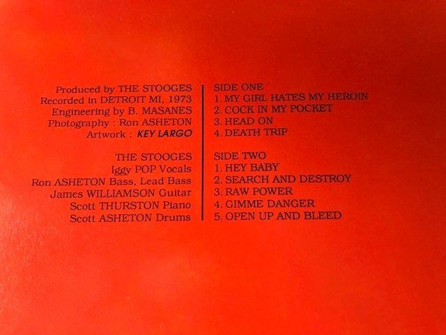 Dischi in vinile: The Stooges – Usato da Aarwangen venduto da Jukebox3 4