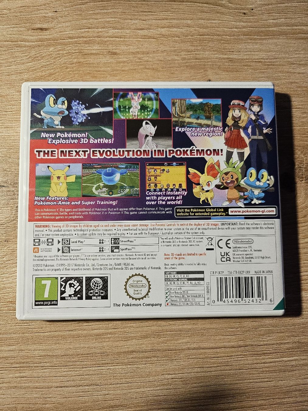 Pokémon Spiele: Pokemon Y 3DS – Gebraucht aus Poliez-le-Grand von enz_8vrj 1