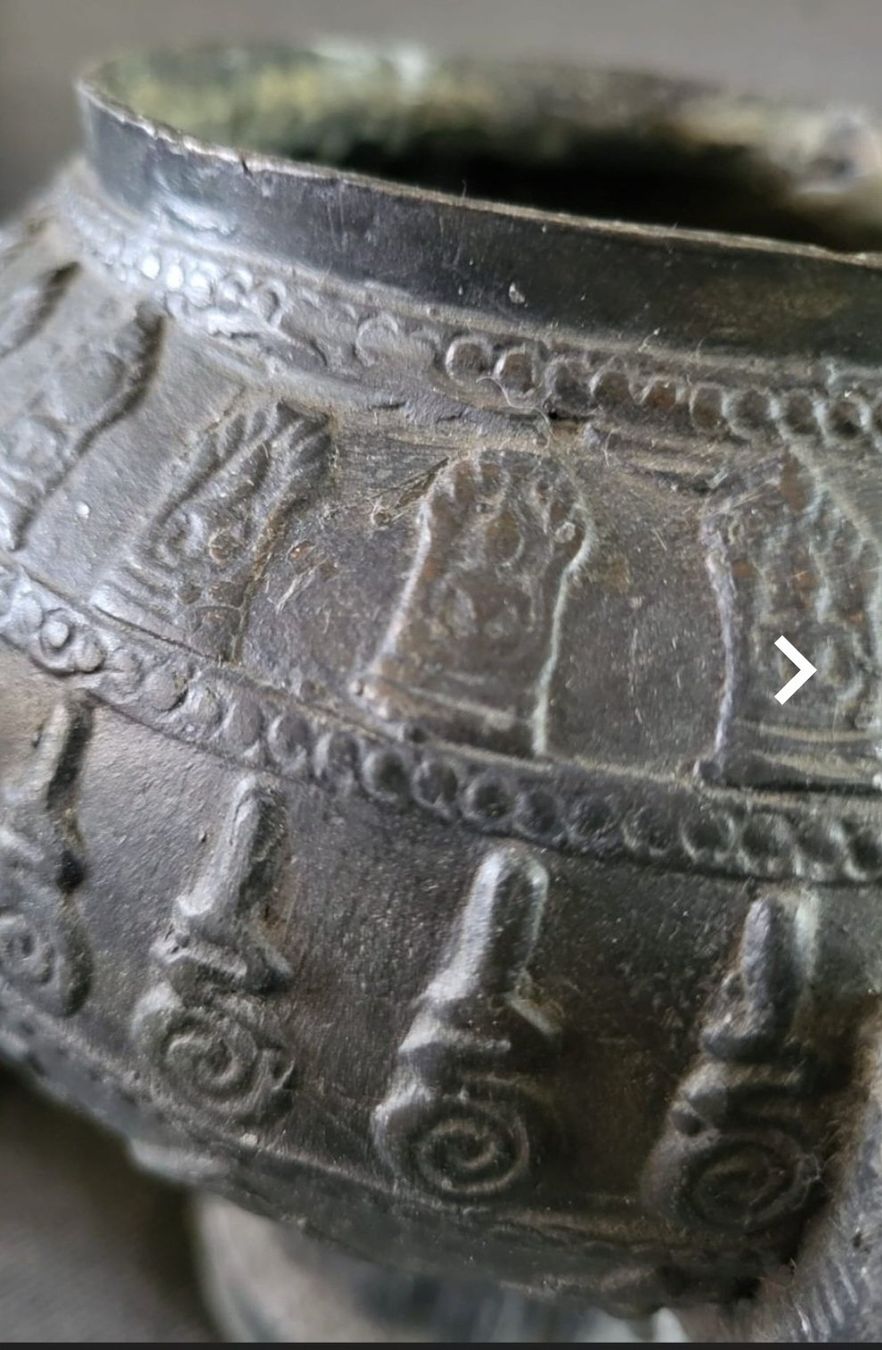 Statuette: Grand bol d eau benite bouddhiste Thai – Usato da Biel/Bienne venduto da raf_2yqq 5