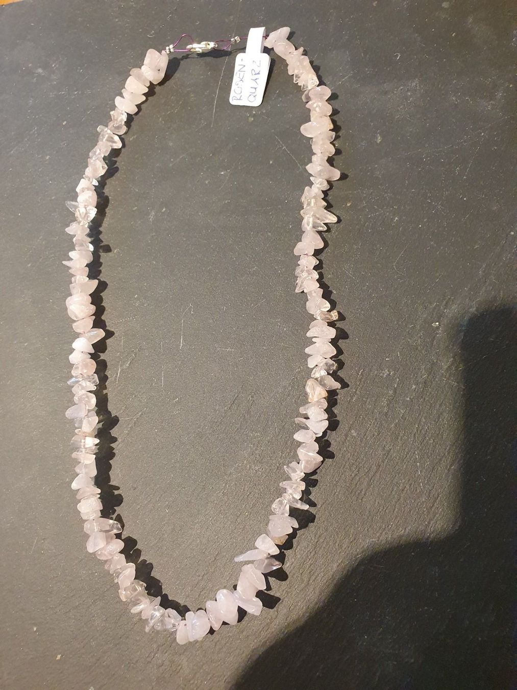 Catenine: Rosenquarz Halskette – Nuovo (secondo la descrizione) da Aarberg venduto da Fischkeller