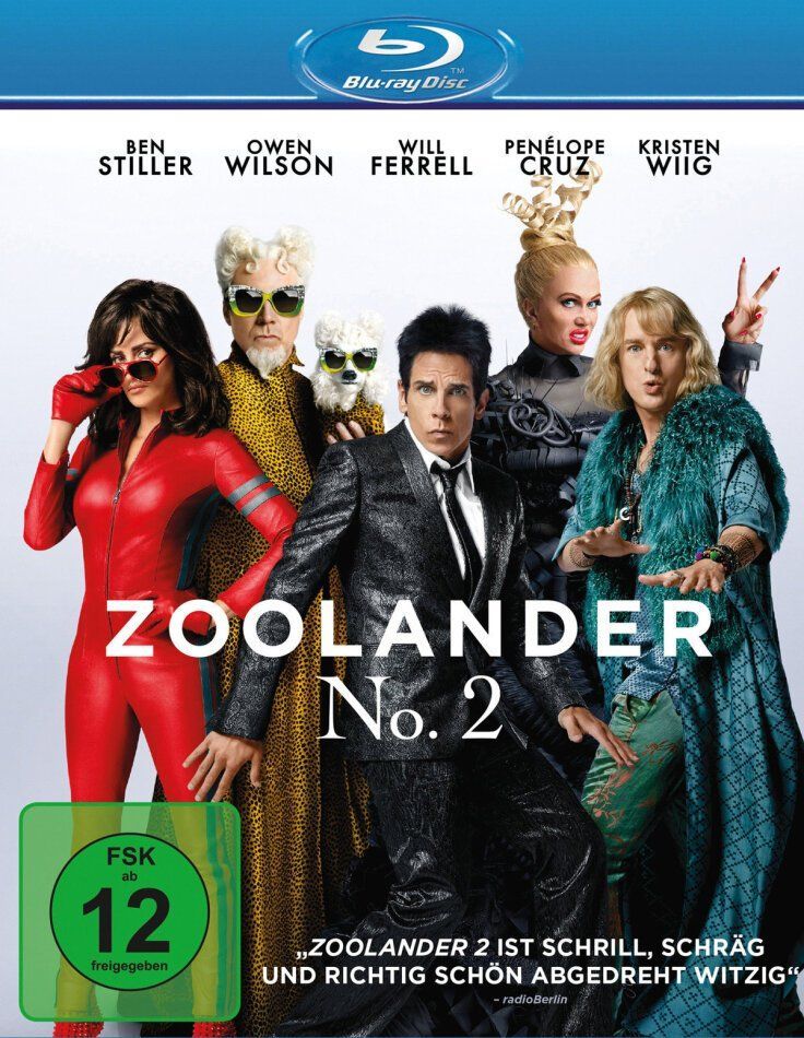 Tutti i DVDs: Zoolander 2  (Blu-Ray) – Nuovo (secondo la descrizione) da Bern venduto da Frebo