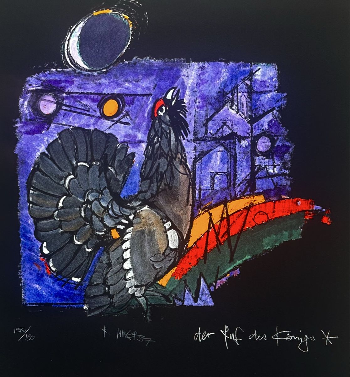 Grafiken & Lithographien: Rudolf Mirer "Der Ruf des Königs" – Gebraucht aus Gruesch von _fun4ever_ 1