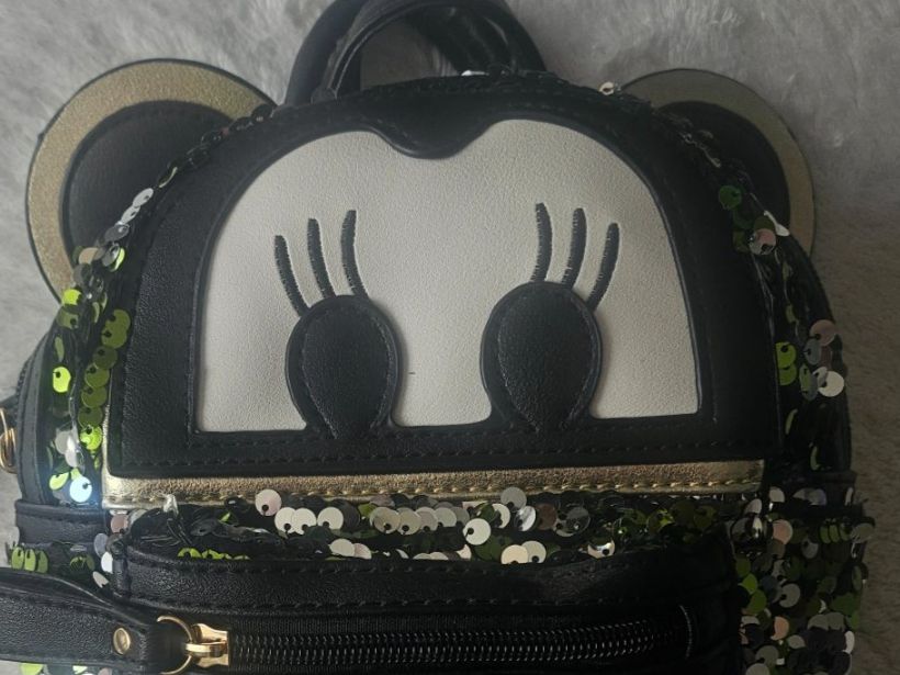 Borse & Zaini: Süsser Pailletten Rucksack Mouse Style – Usato da Bettlach venduto da Anschyellie 3