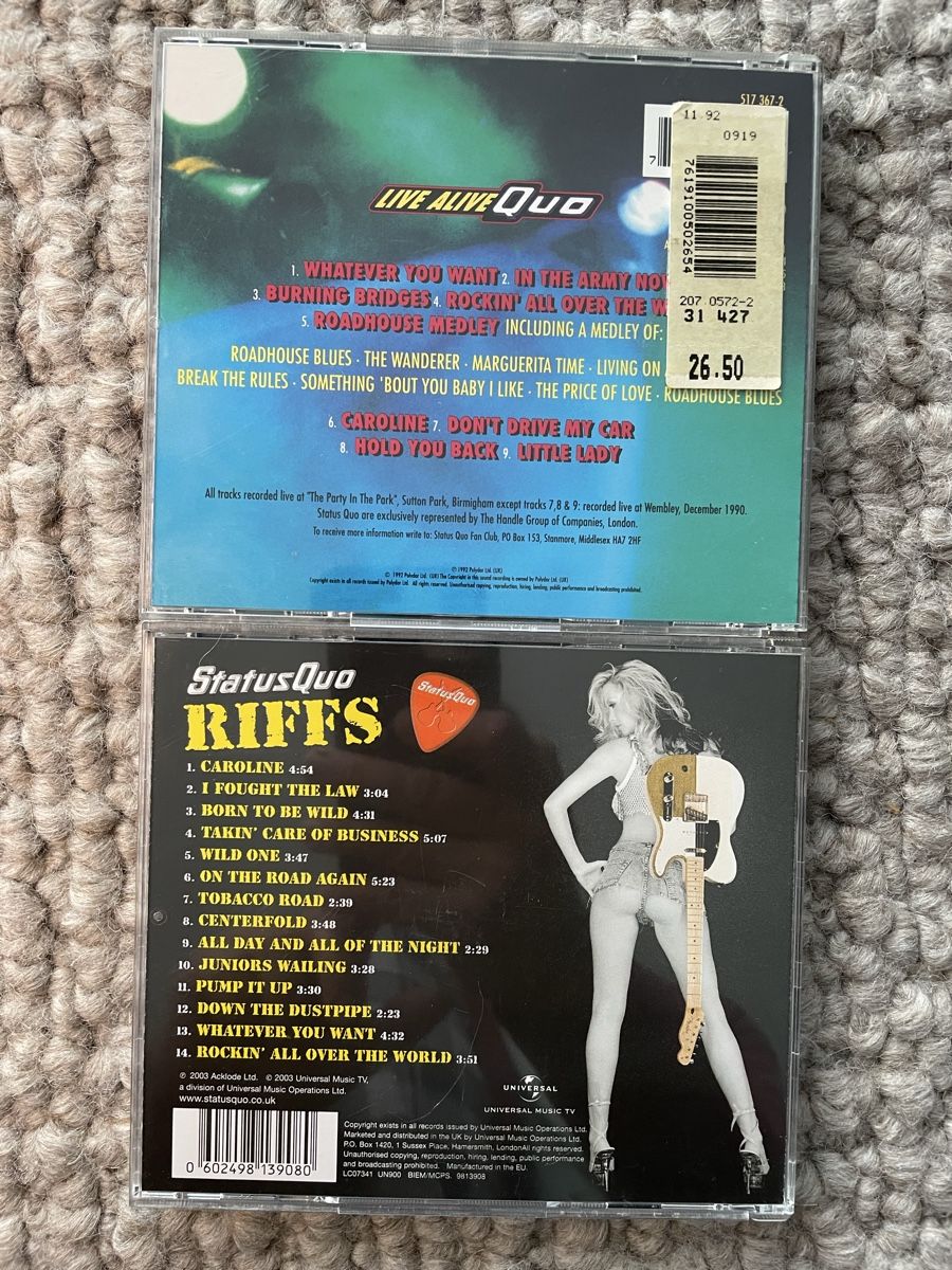 CD: 2x Status Quo – Usato da Reinach AG venduto da trigger7811 1