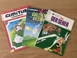 Asterix Comic Bände: Cubitus, Gallien, Seher
