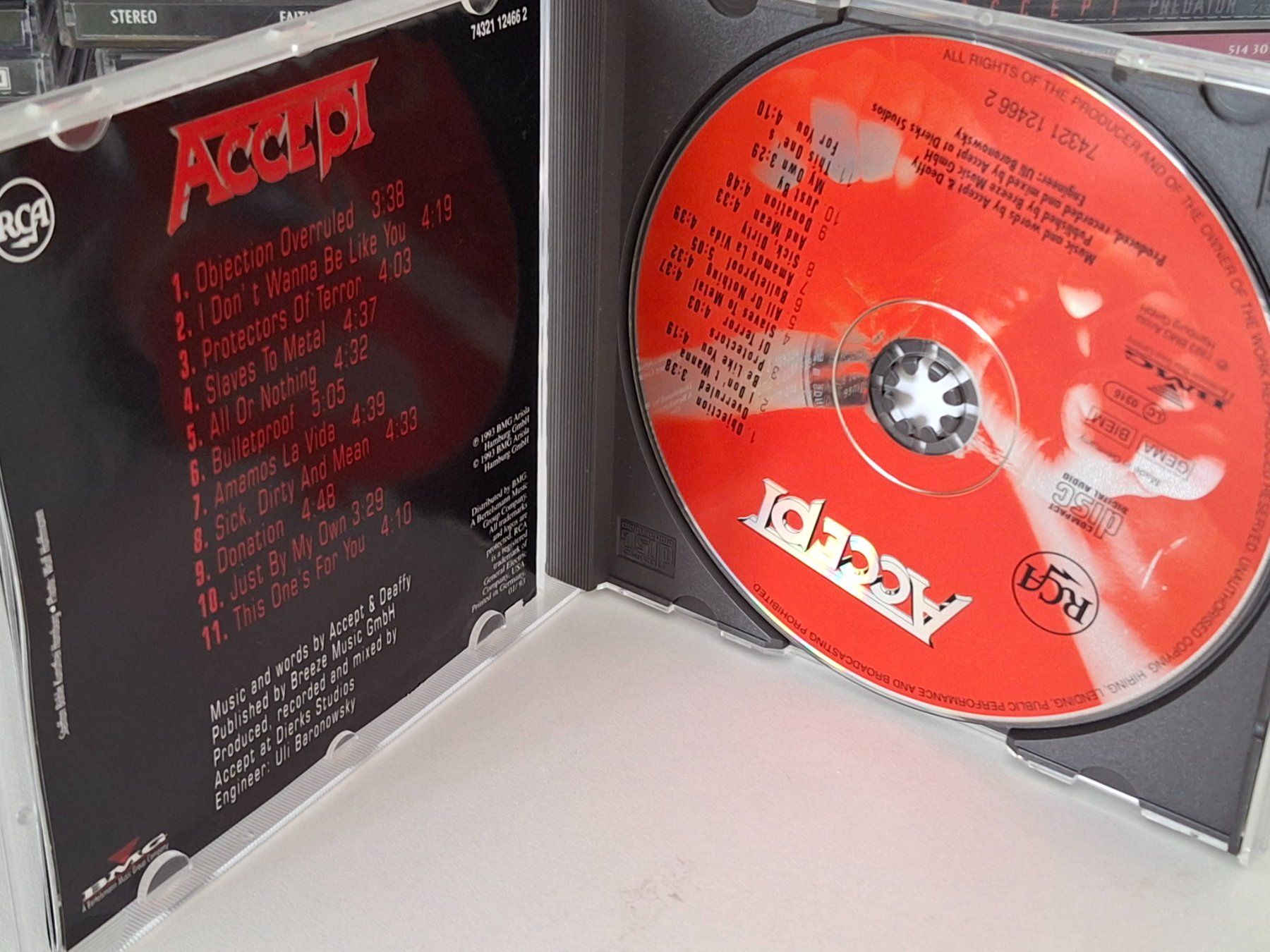CD: CD Accept - Objection Overruled – Usato da Aarberg venduto da Jackup1 2