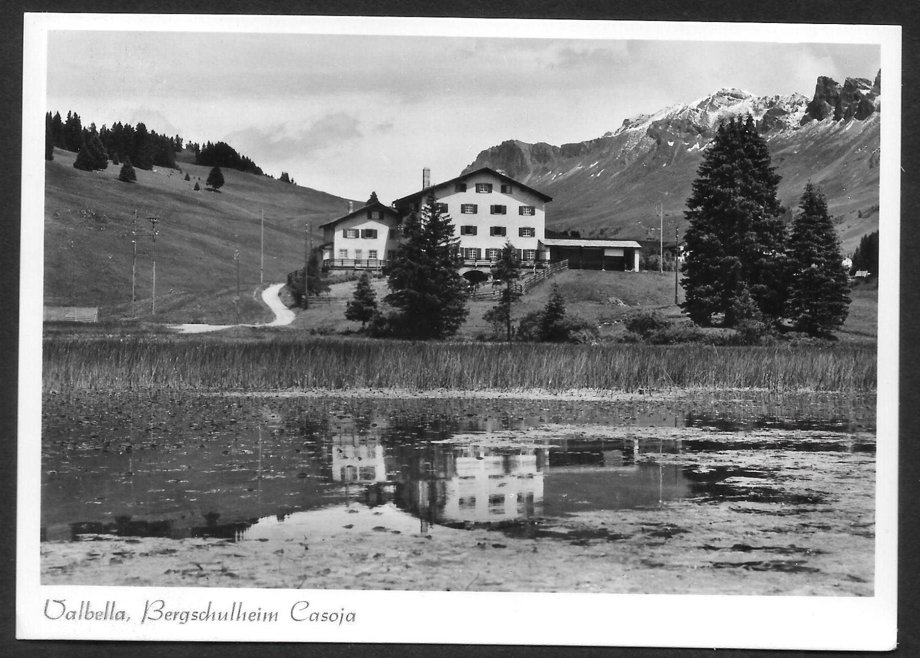 Cartoline postali: Valbella Bergschulheim Casoja – Usato da Olten venduto da clotaldi