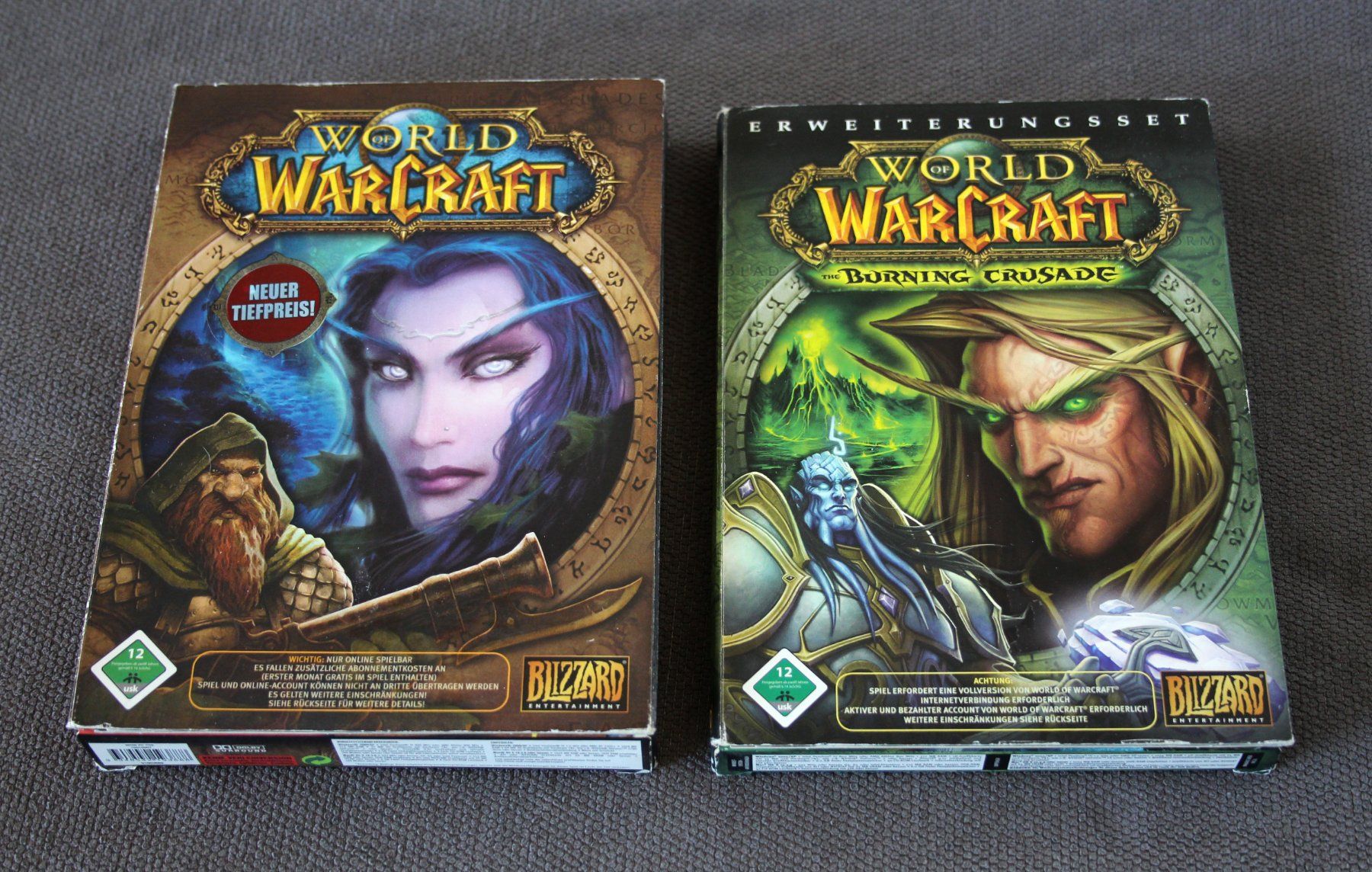 Spiele: World of Warcraft + Erweiterung – Gebraucht aus Münchenbuchsee von Chaoo