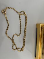 Goldkette massiv Gold 82 cm