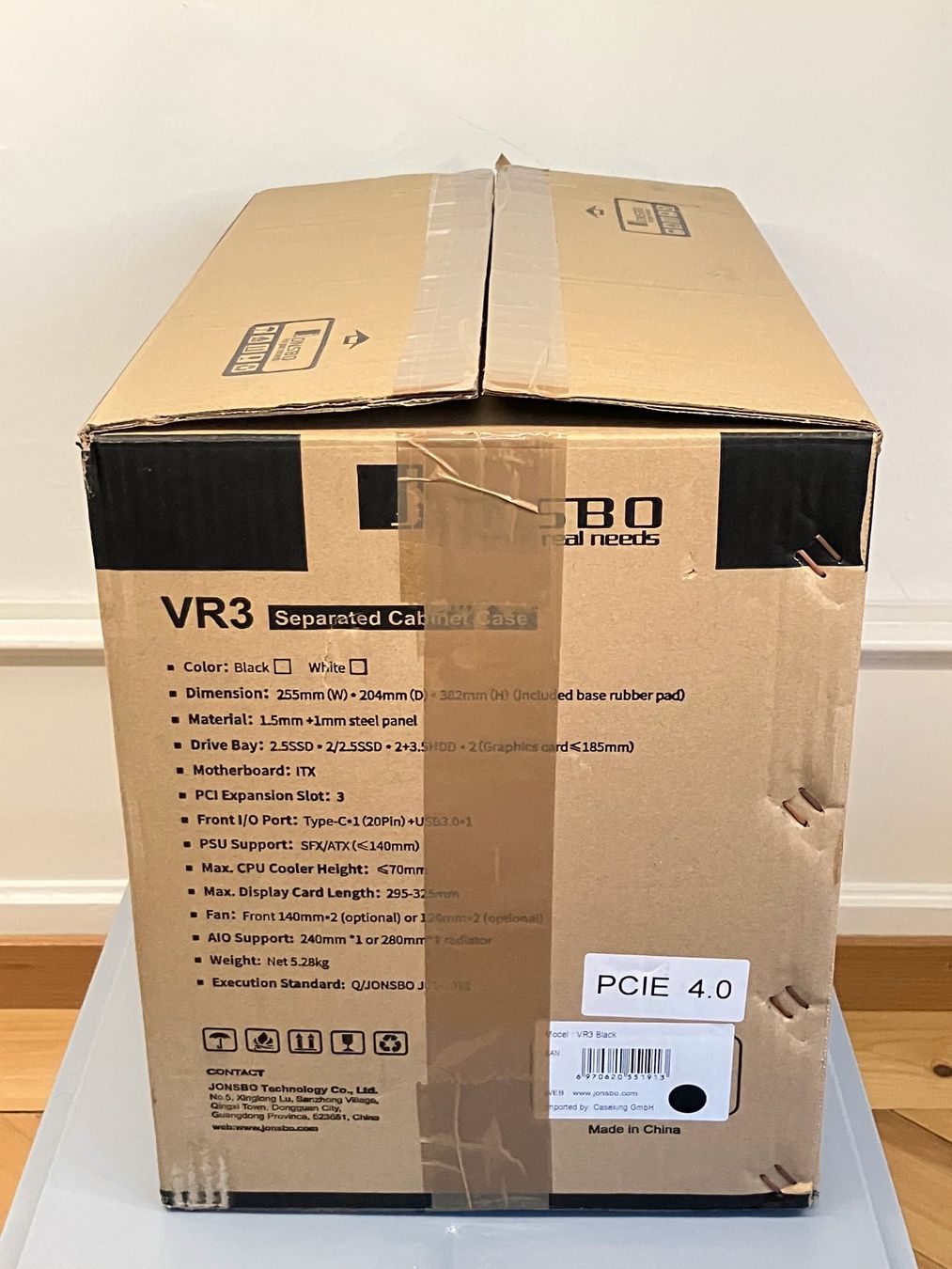 Jonsbo Boîtiers: Jonsbo VR3 Mini-ITX Gehäuse mit PCIe 4.0 Riser – D'occasion à Zürich par sekirkis 2
