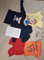 Gr. 122, T-Shirt, langarm T-Shirt und kurze Hose