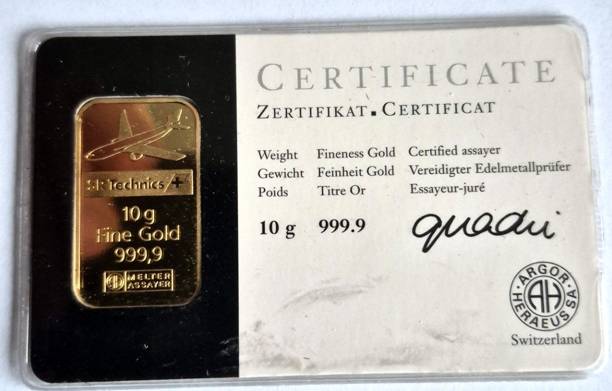 Metalli preziosi: Goldbarren Millenium 2000 – Nuovo e nell'imballaggio originale da Glattbrugg venduto da coronado03
