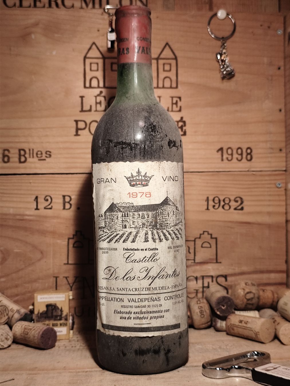 Vino: 1978 - Castillo De Los Infantes – Nuovo (secondo la descrizione) da Büsserach venduto da Vintage-vins 5