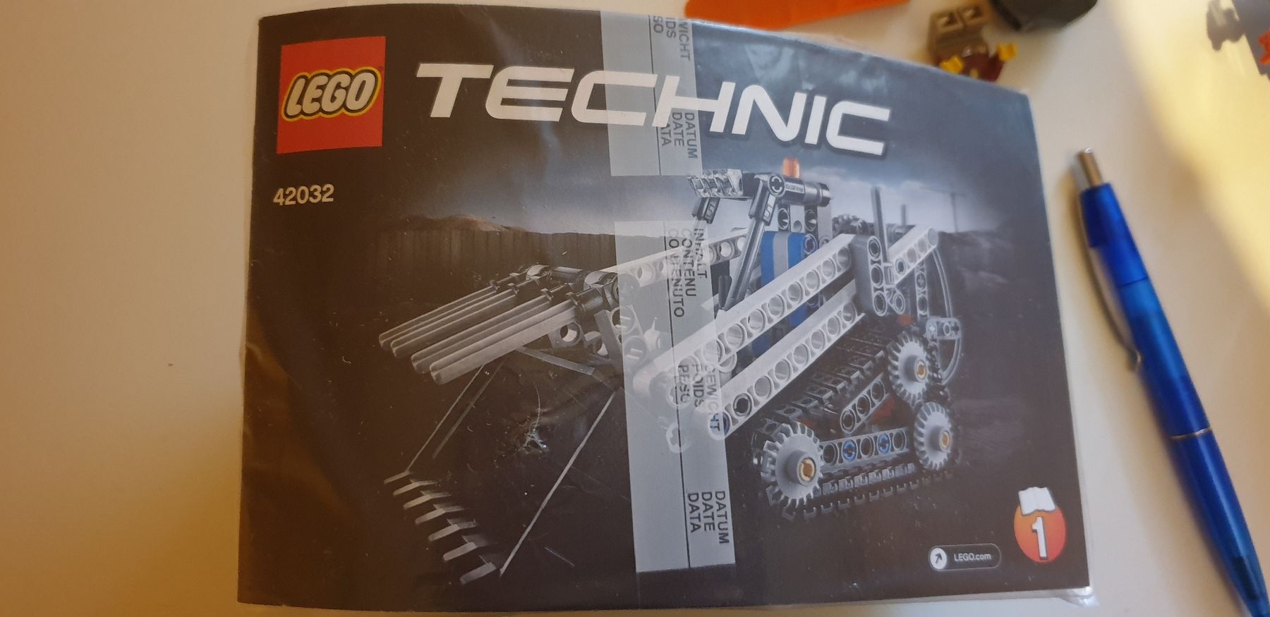 Lego Giocattoli: Lego Technic Kompackt Raupenlader – Usato da Teufen AR venduto da Nepi2