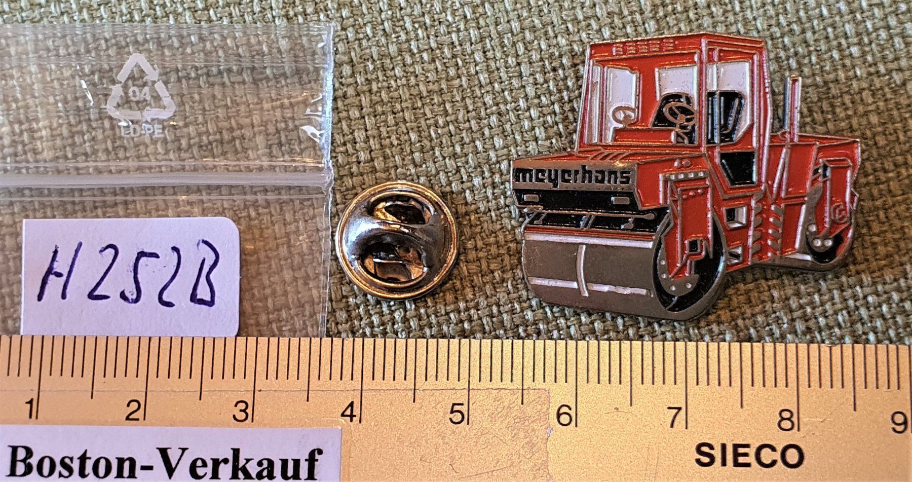 Rimorchi: H252B - Pin Meyerhans Baumaschine Walze – Usato da Reinach BL venduto da Boston-Verkauf 1