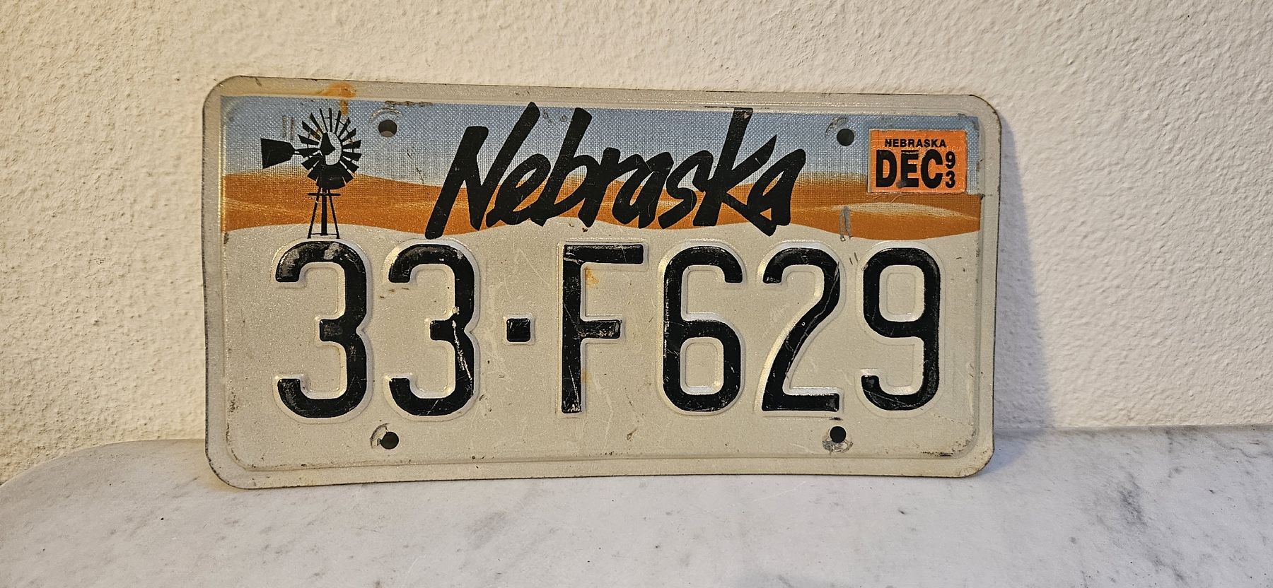 Insegne: Nummernschild Nebraska, USA – Usato da Belp venduto da Ginus85