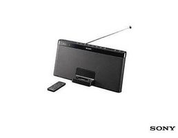 Sony RDP-XF100IP, Radio, schwarz