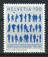 2010, 200 Jahre Schweiz. Gemeinnützige ** (2)