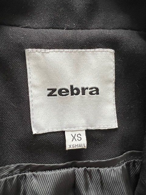 Zebra Giacche: Schwarzer Blazer von Zebra, Grösse XS – Usato da Gossau Sg venduto da olles 1