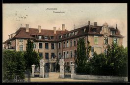 AK Zürich, Am Theodosianum, 1909