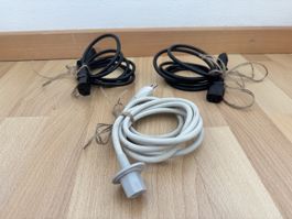 3x Stromkabel Schweiz – IEC C13 – je ca. 1,8 m
