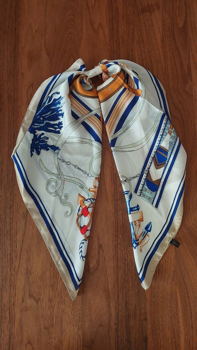 Foulards, Tücher & Schals: Twilly - Seidenschal - NEU – Neu und originalverpackt aus Hittnau von Razorback_1971 3
