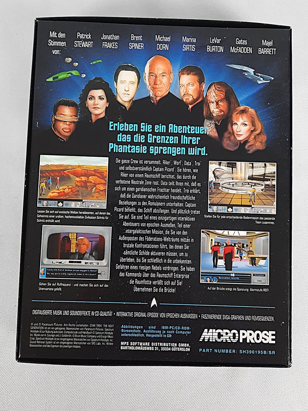 Giochi: STAR TREK: The Next Generation - "A Final Unity" – Usato da Beinwil am See venduto da Restwert_Beinwil 1