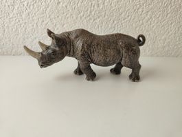 Schleich Spitzmaulnashorn Nashorn Wild Life Safari 2008 Zoo