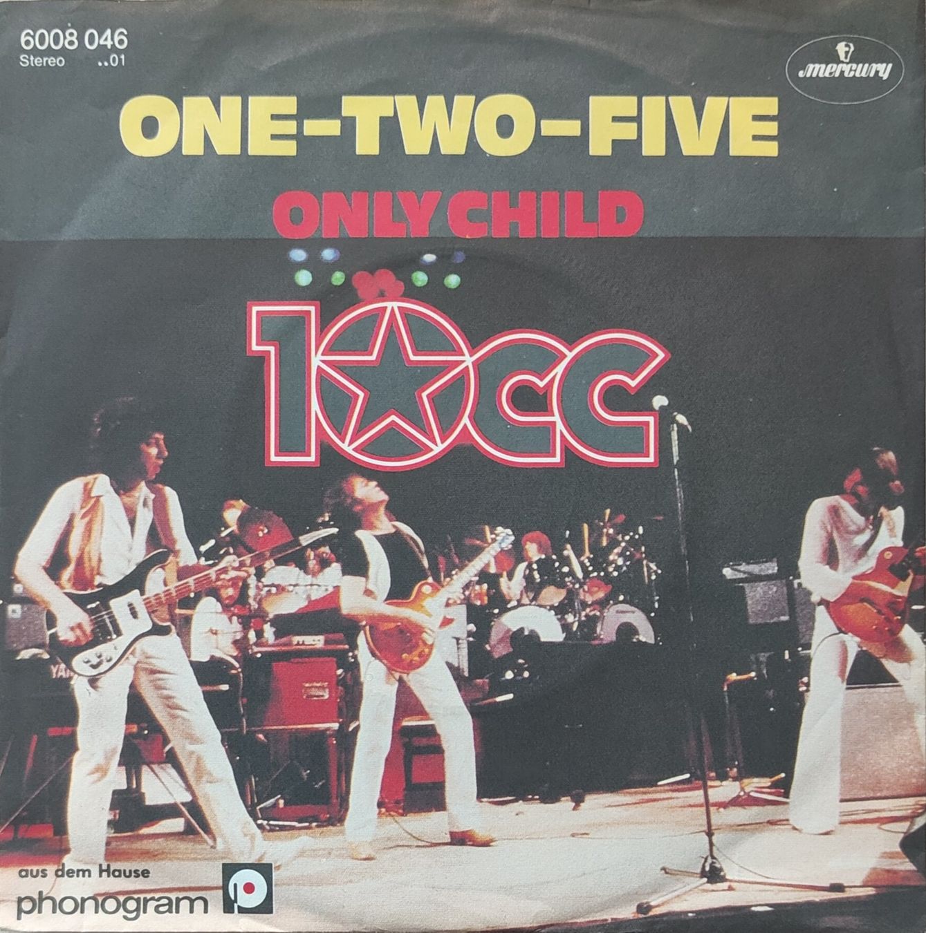 Schallplatten: Vinyl-Single 10cc (Ten cc) - One-Two-Five – Gebraucht aus Langenthal von Modo39
