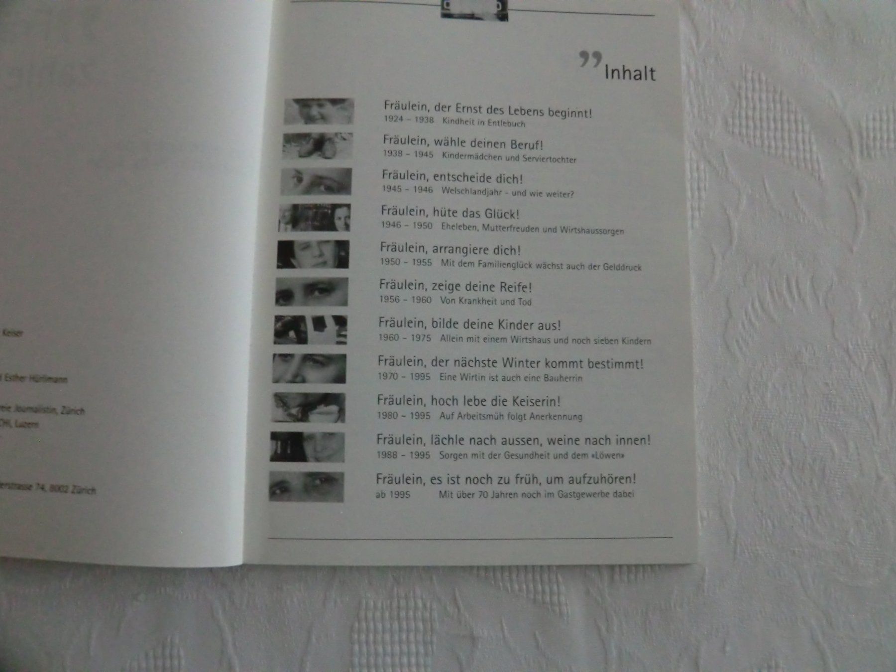 Libri: "Fräulein, zahle bitte!" Buch – Usato da Brunnen venduto da Gery6 2