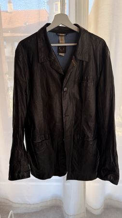 Lederjacke - Braunes Leder