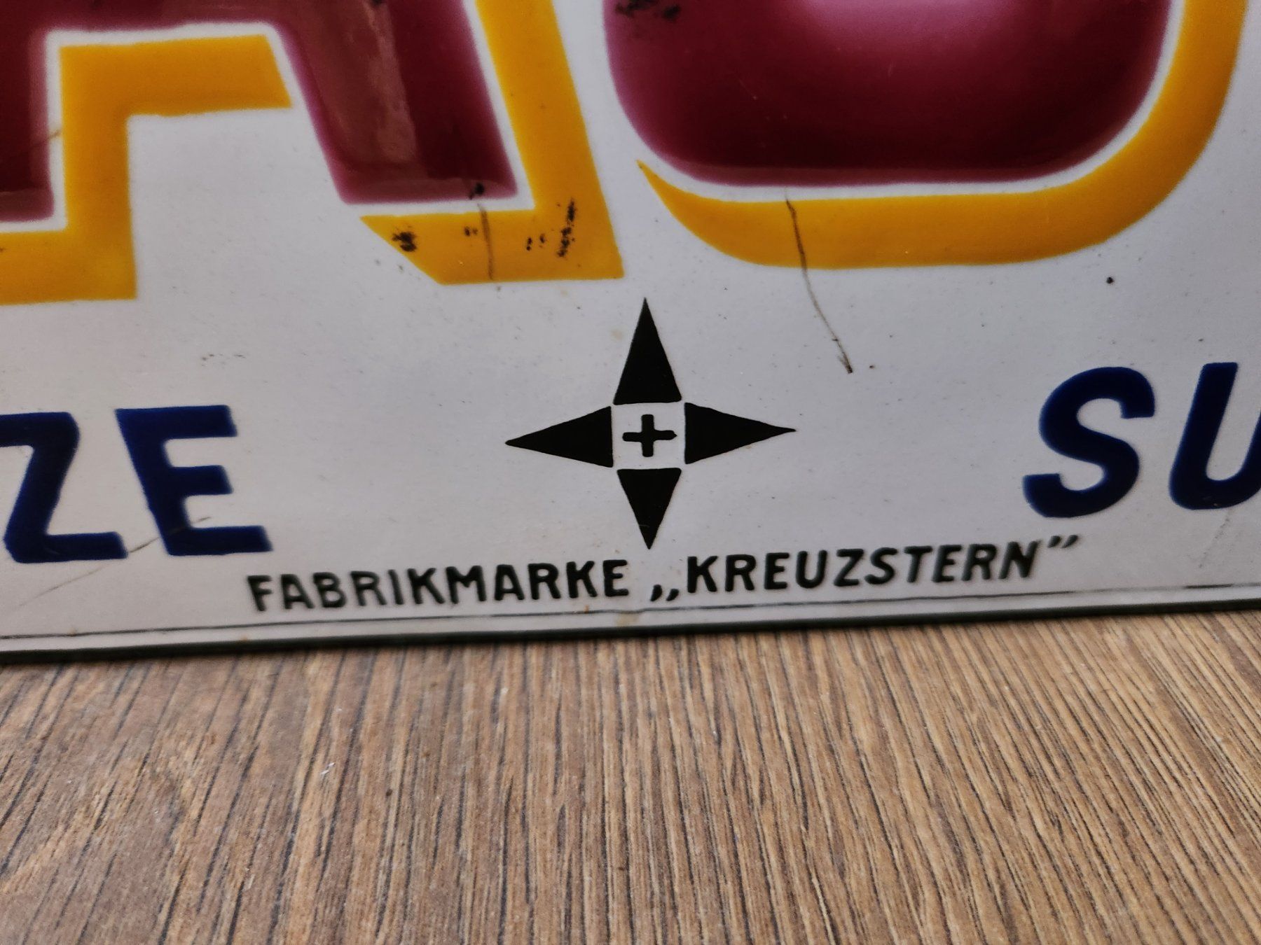 Maggi Insegne: .MAGGI EMAILSCHILD.☆ – Usato da Farnern venduto da WFZMK 2