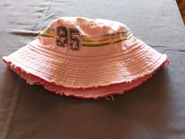 Chapeau d'été rose enfant - Taille 57cm - Comme neuf!