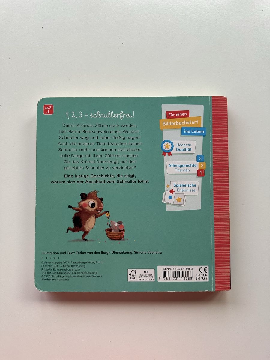 Libri: Krümel - Schnullerbuch – Usato da Nänikon venduto da Axeed 1