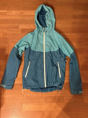 46 Nord Damen Outdoorjacke mit Kapuze Grösse 36 türkis/blau