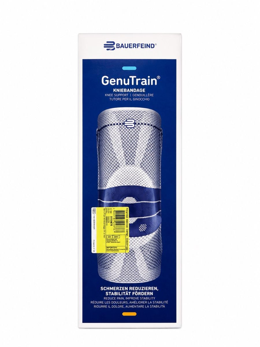 Attrezzature mediche: Bauerfeind GenuTrain Kniebandage neu – Nuovo e nell'imballaggio originale da Willisau venduto da aid_v56b