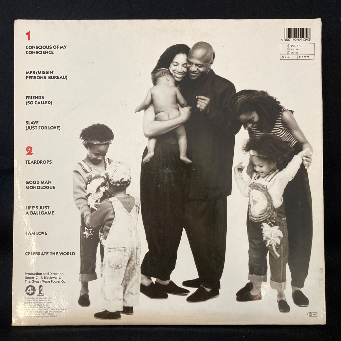 Schallplatten: Womack & Womack / Conscience – Gebraucht aus St.Gallen von Out-take 1