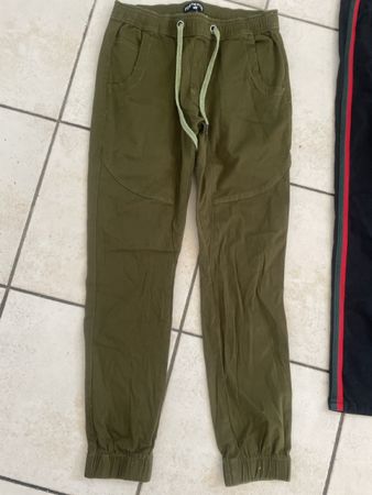 Neue Olive Sommer Hose Forty Five, Gr. 14/164