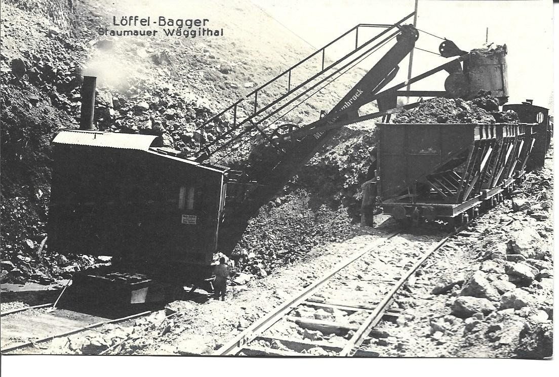 Cartes postales: AK Wäggithal  Bagger – D'occasion à Appenzell par mai25