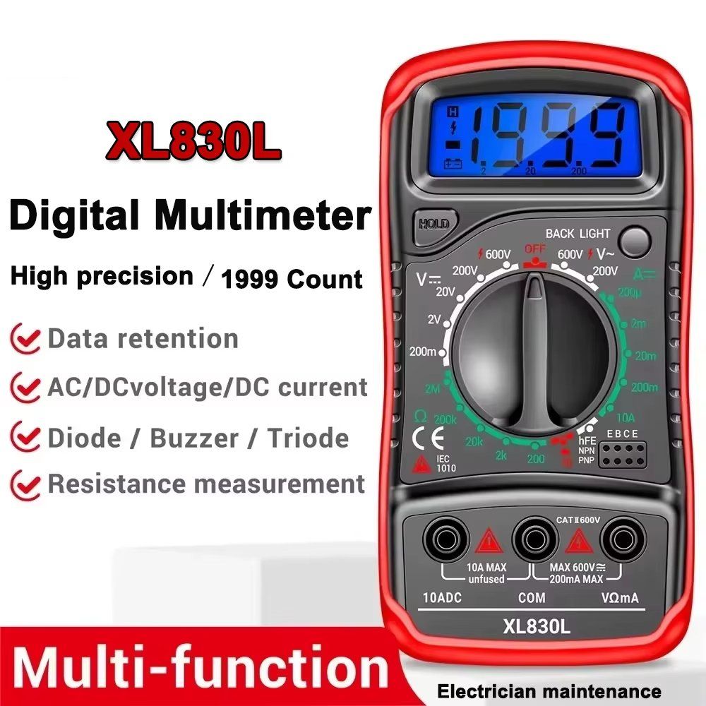 Misurare: Digital-Multimeter LCD Amperemeter – Nuovo e nell'imballaggio originale da Uerkheim venduto da Kaufoption 1