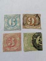 4mal Alt Deutschland Thurn und Taxis 