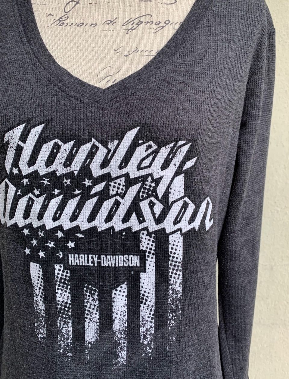 Maglioni & Felpe: Valais-Wallis HARLEY-DAVIDSON Pull Thermal chaud gris t.L – Usato da Martigny venduto da only__you 2