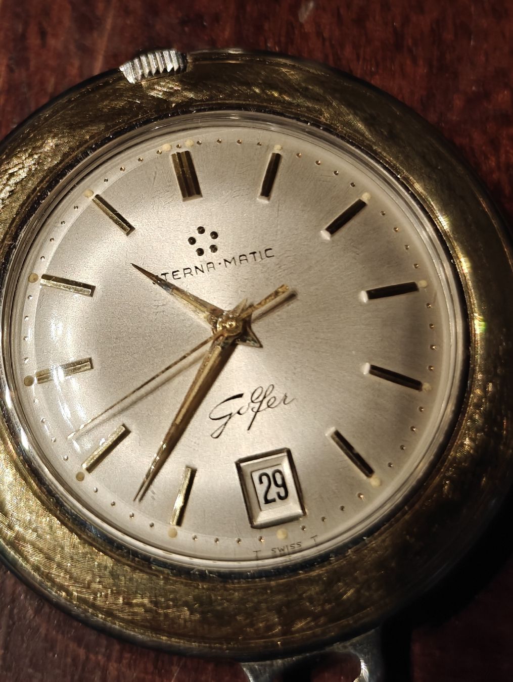 Eterna Orologi: Eterna-Matic Golfer Cal.1424 UD – Usato da Malans GR venduto da mesmen 2