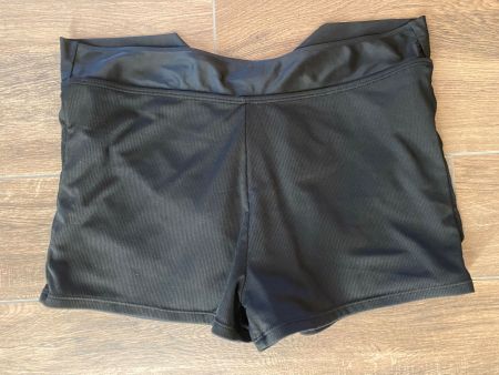 Badehose geriffelt schwarz Gr. 4XL / 50 - 52