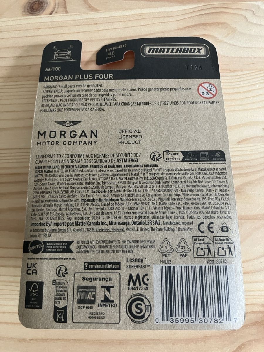 Matchbox Modellini d'auto: 3 Stück Matchbox Morgan Plus 4 Grösse 66/100 – Nuovo e nell'imballaggio originale da Zumikon venduto da mkoelliker01 1