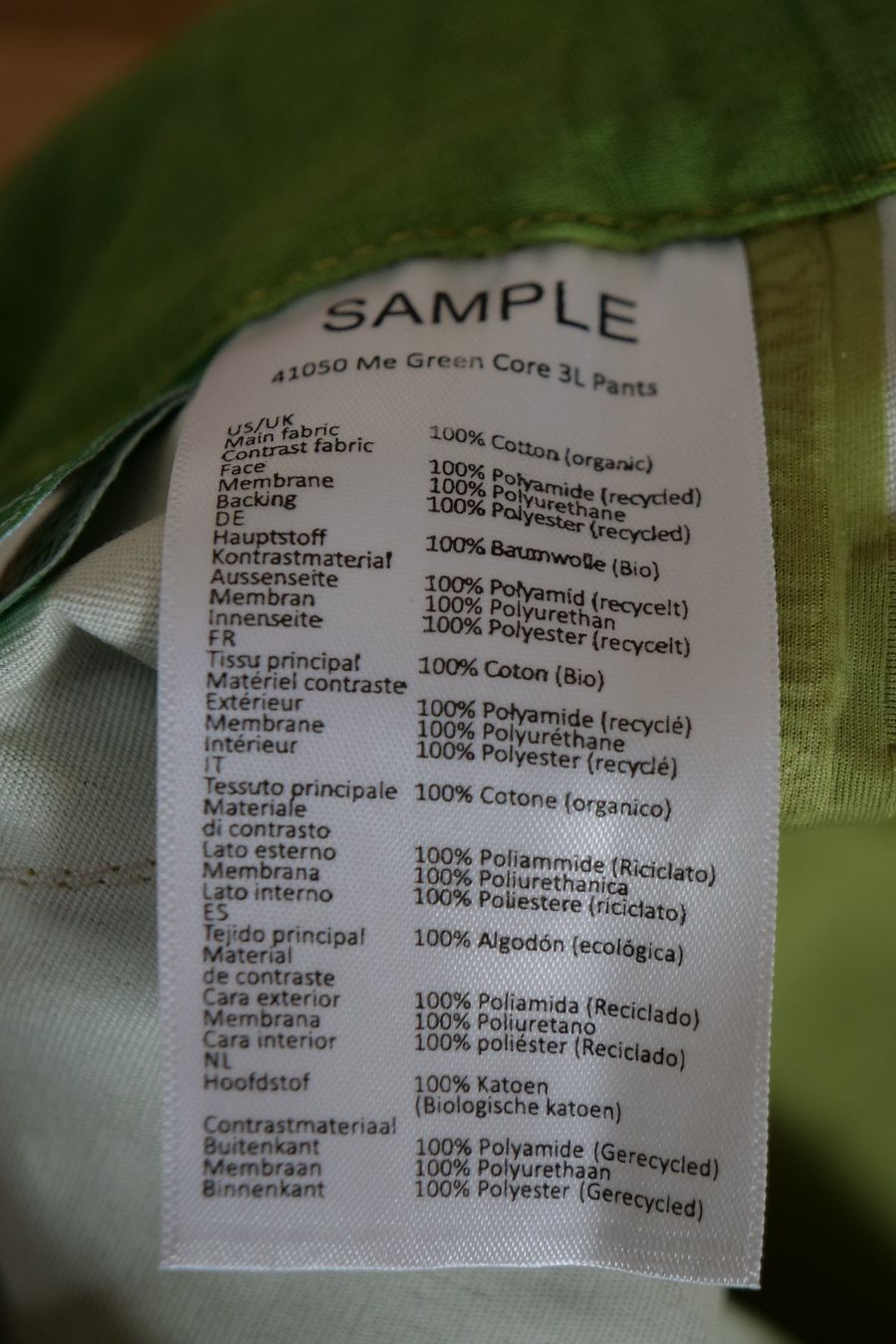 Vaude Pantaloni: Pantalon VAUDE Green Core 3L - L / 52 – Nuovo (secondo la descrizione) da Ependes FR venduto da Nada84 8