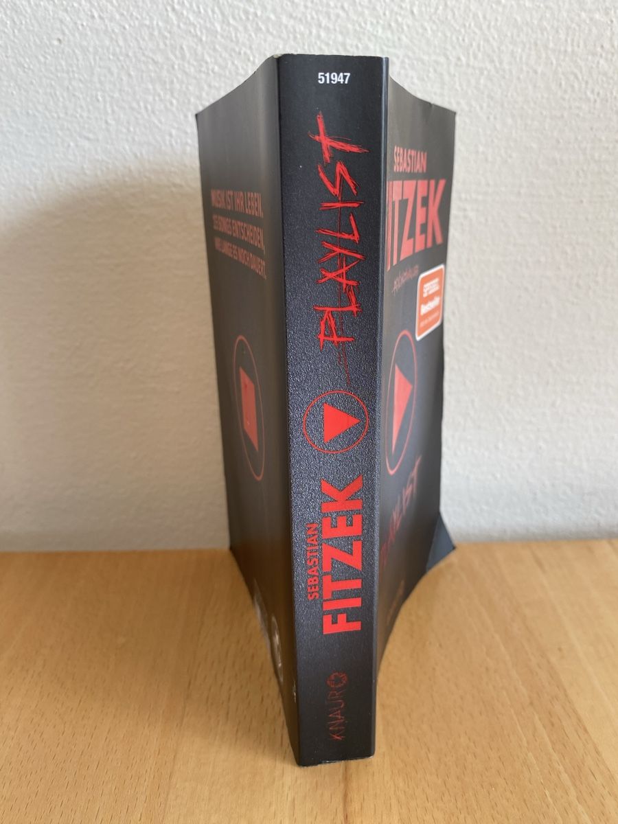 Libri: Playlist / Psychothriller - Sebastian Fitzek – Usato da Schwarzenburg venduto da Michellu 2