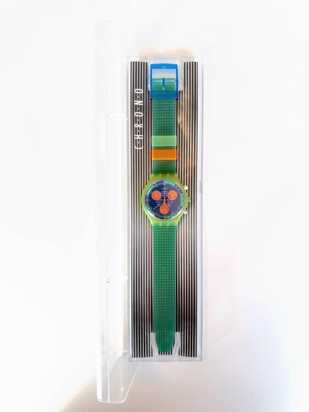 Swatch Uhren: Swatch Chrono SCJ100 Neo Wave – Neu und originalverpackt aus Lausanne von 0xa 5